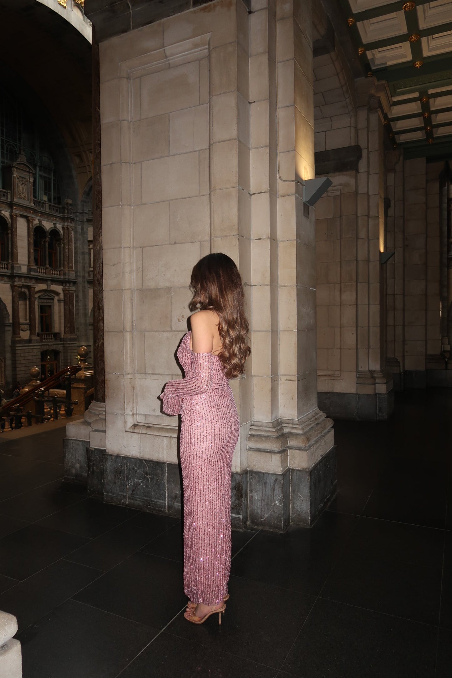 The Aliya dress pink