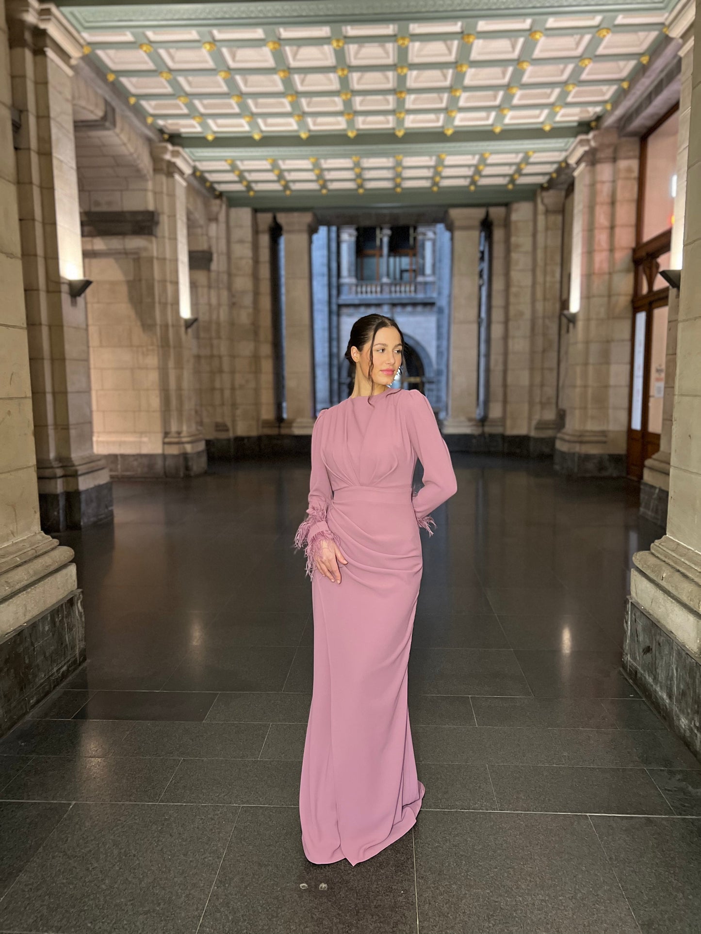 The Eliya dress pink