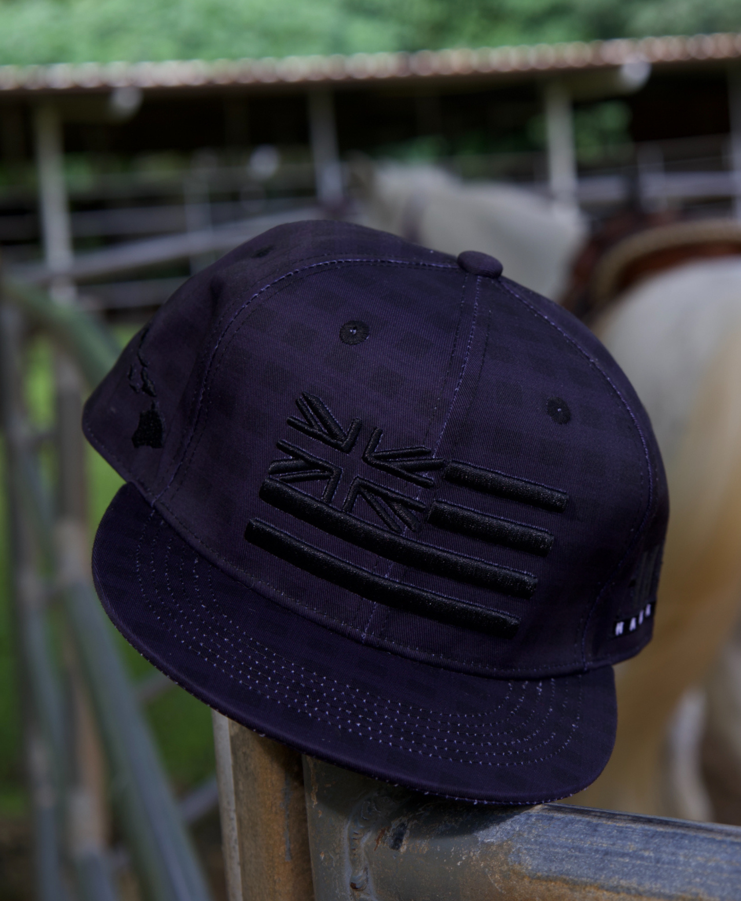 Palaka Hae Puff SnapBack Black on Black