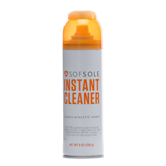 SOFSOLE Instant Cleaner 9oz bottle with orange flip-top and white label