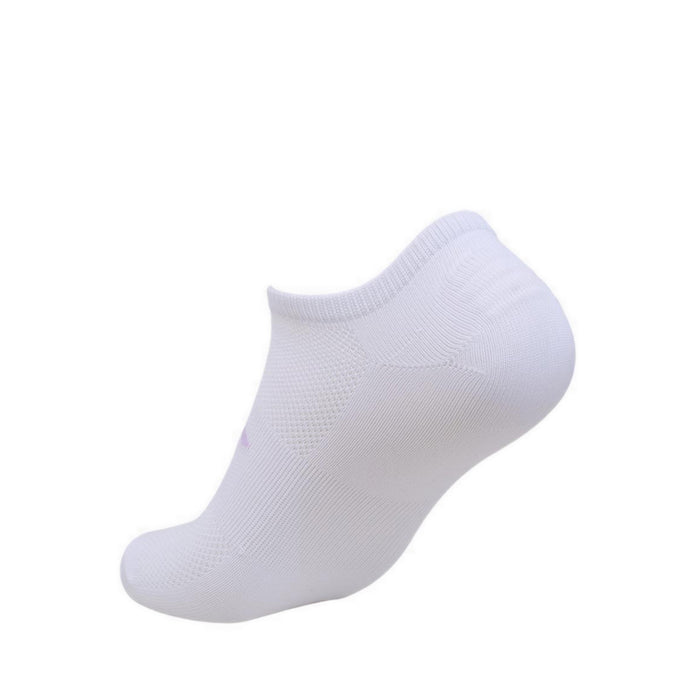 Skechers 3Pk Womens Microfiber Non Terry No Show Socks - Pink / Black
