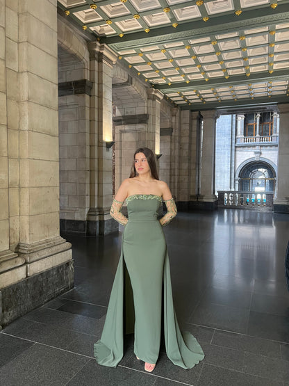 The Ariel dress khaki