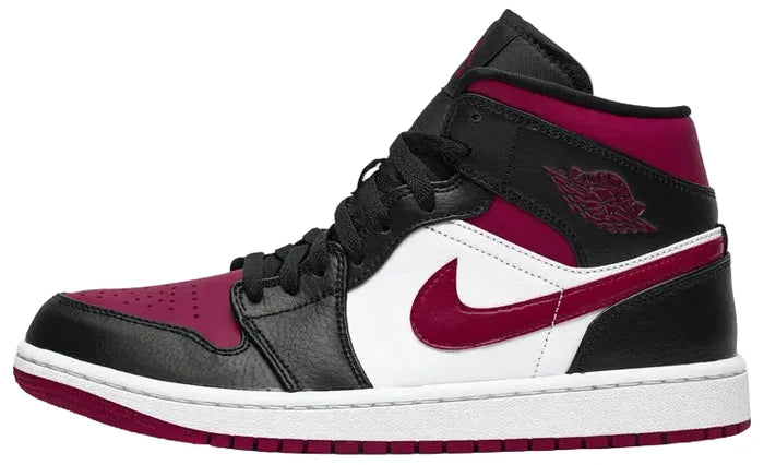 2020 Jordan 1 Mid "Bred Toe"