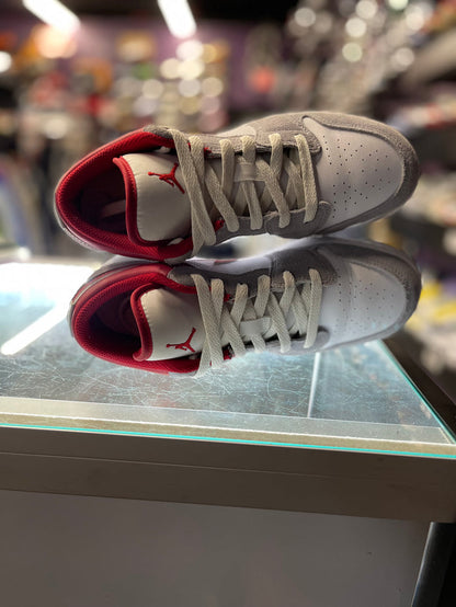 2021 Air Jordan 1 Low SE "Smoke Grey Gym Red" (GS)