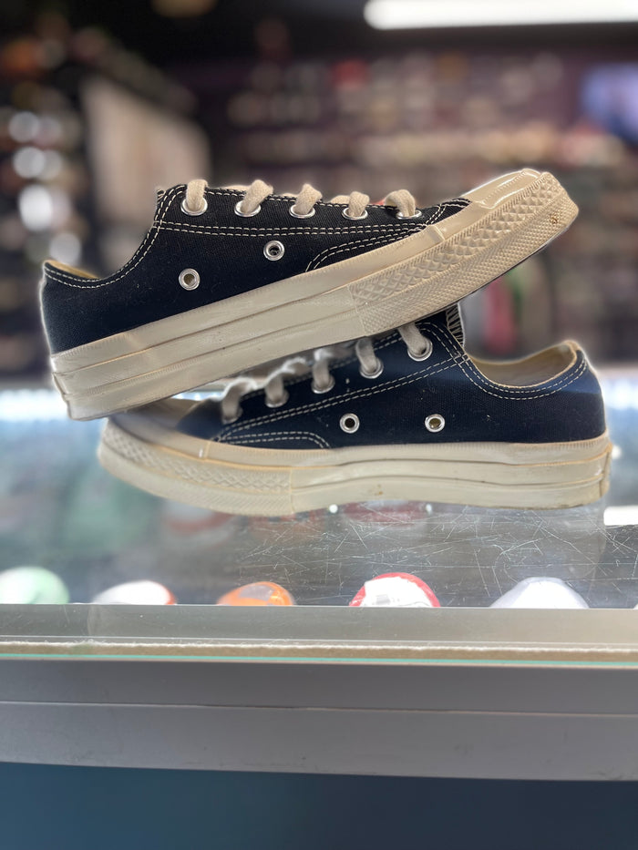 2024 Converse Chuck Taylor All Star 70 Ox "Comme Des Garcon PLAY Single Heart Black"