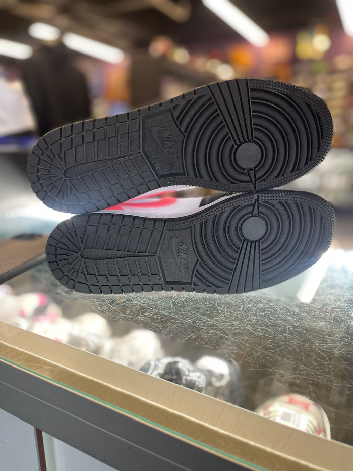 2025 Air Jordan 1 Low Alt "Black White Pink" (GS)