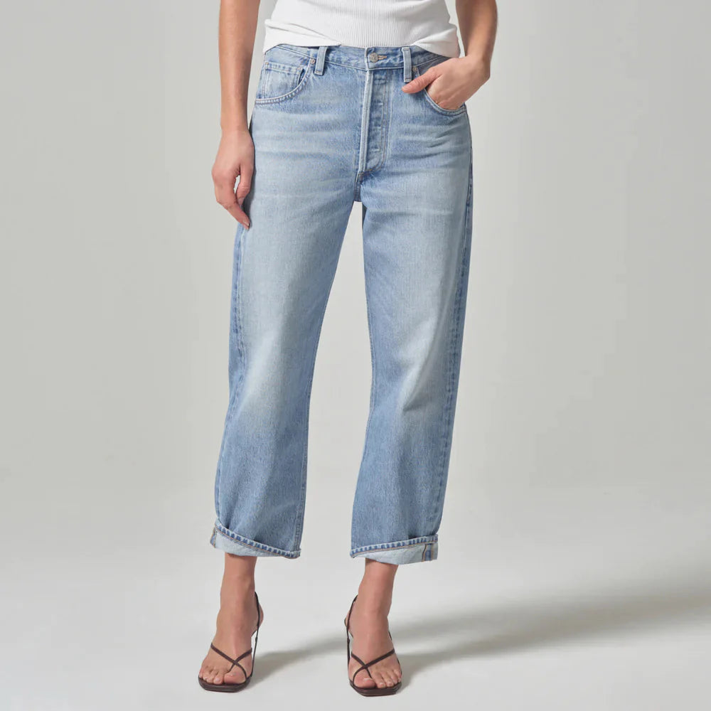 Citizens Of Humanity Dahlia Bow Leg Baby Roll Women's Jeans