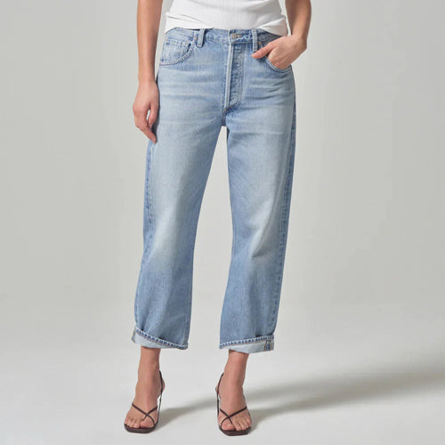 Citizens Of Humanity Dahlia Bow Leg Baby Roll Women's Jeans