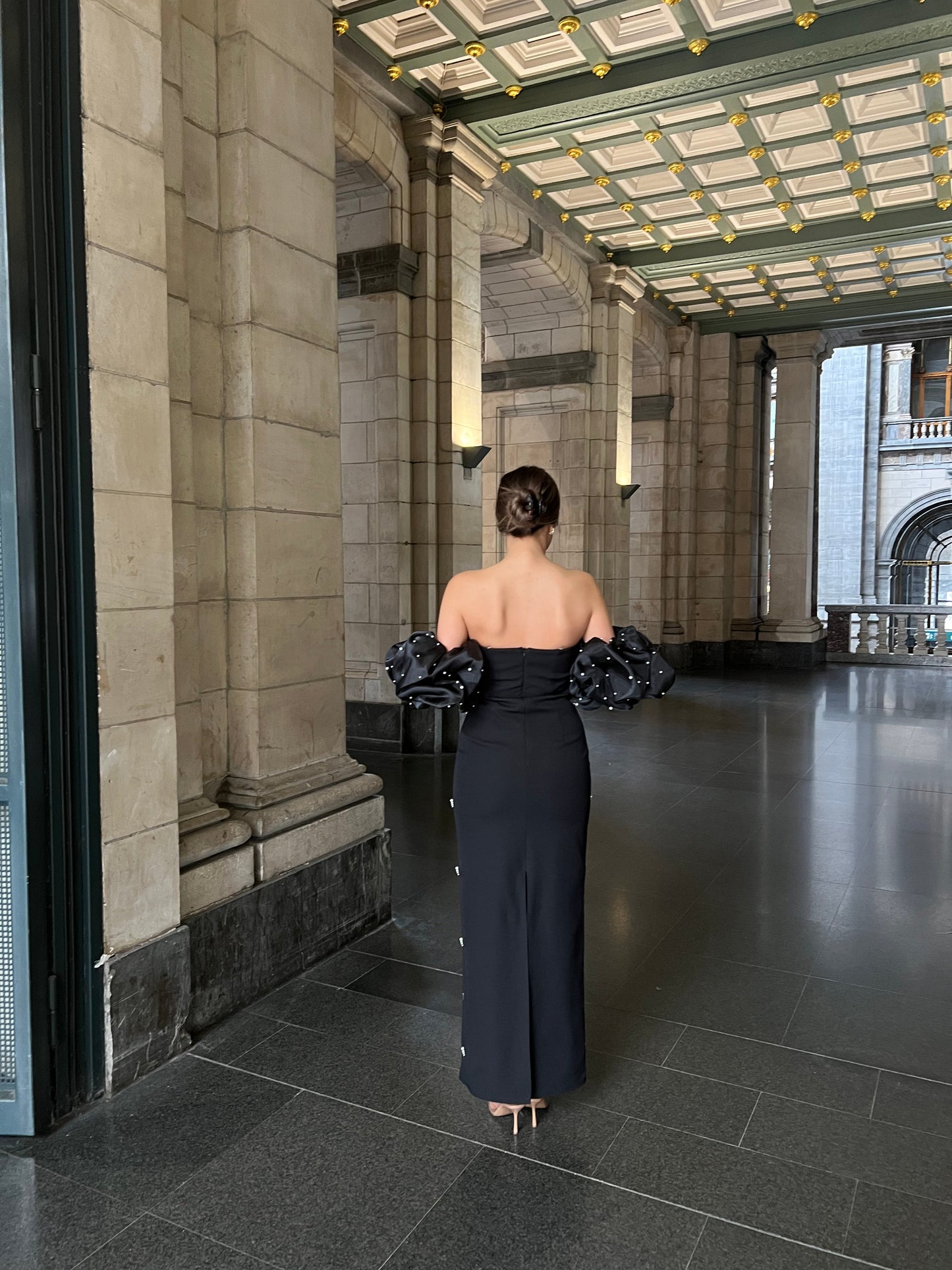 The Marilyn dress black