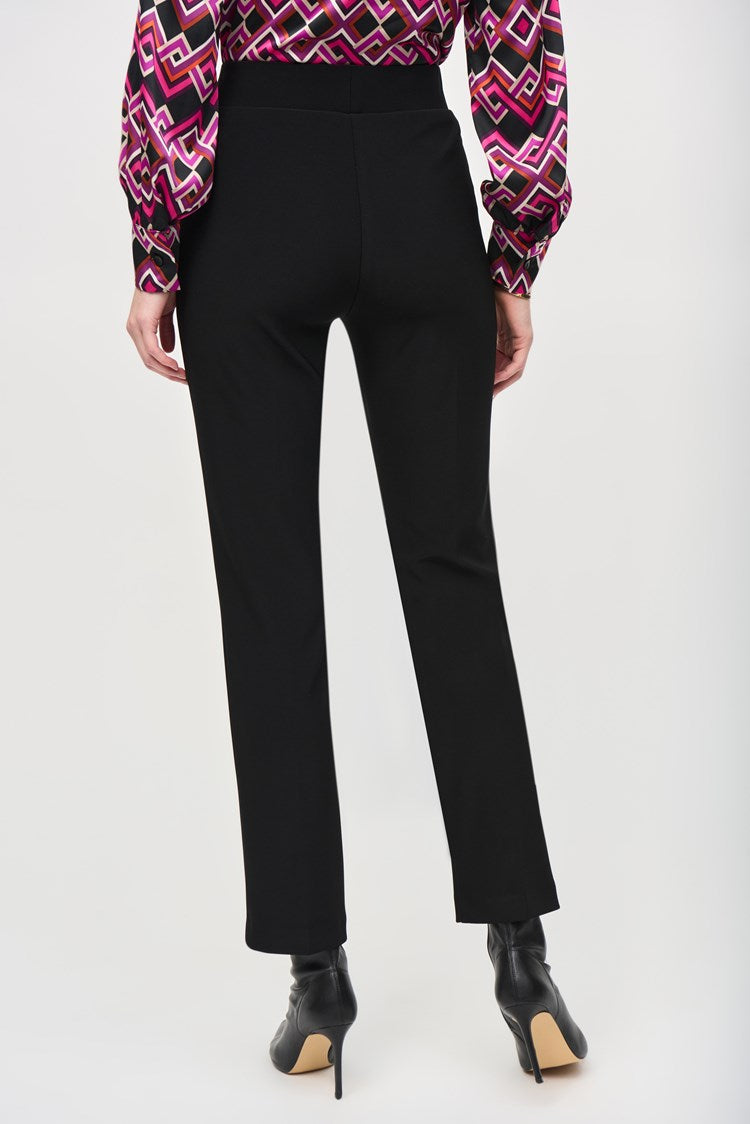 Joseph Ribkoff Bonded Silky Knit Straight Pull-On Pants