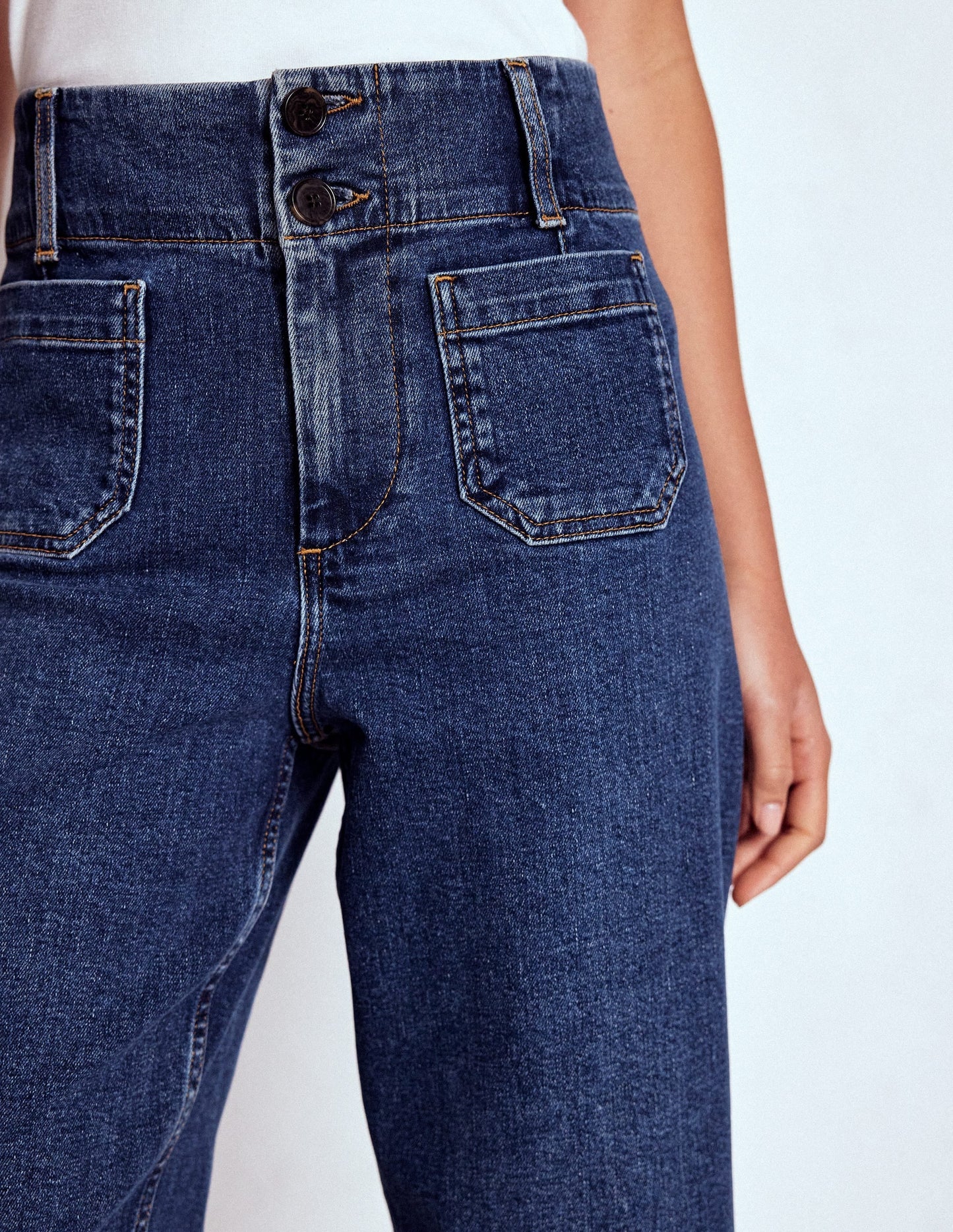 Primrose Cropped Pants-Mid Vintage