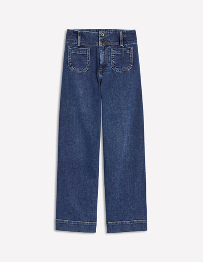 Primrose Cropped Pants-Mid Vintage