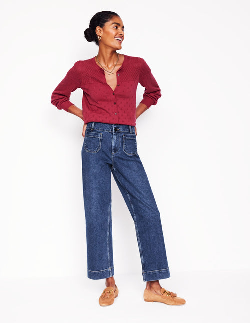 Primrose Cropped Pants-Mid Vintage