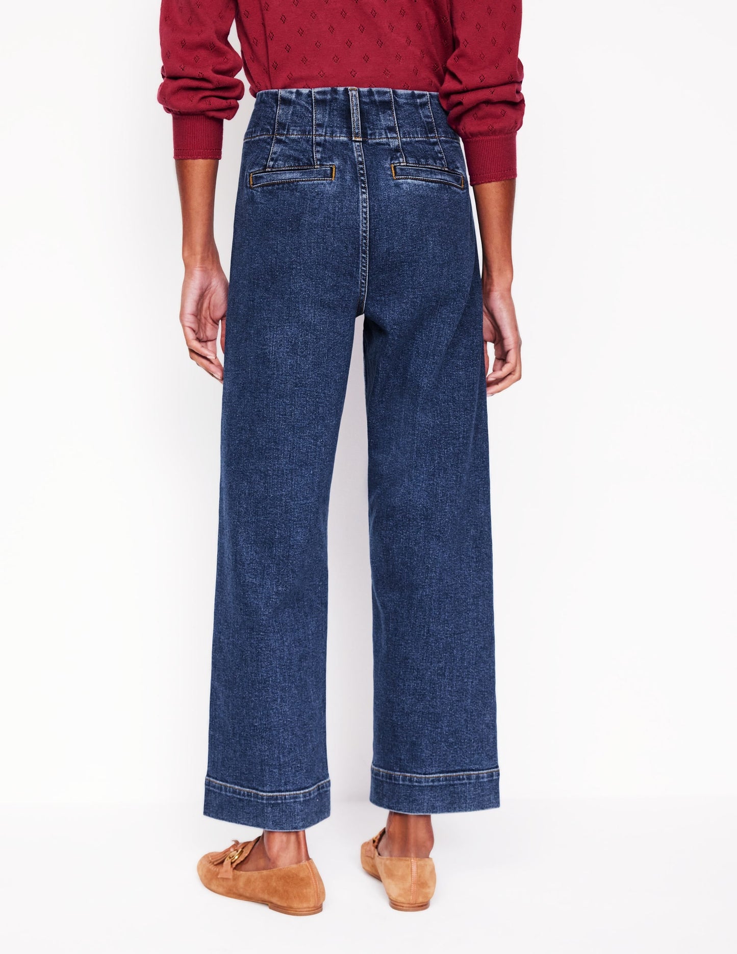 Primrose Cropped Pants-Mid Vintage