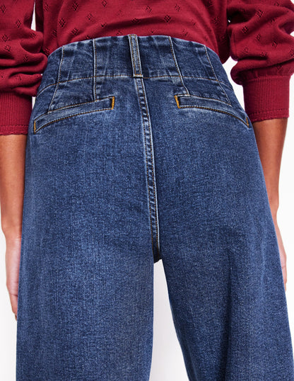 Primrose Cropped Pants-Mid Vintage
