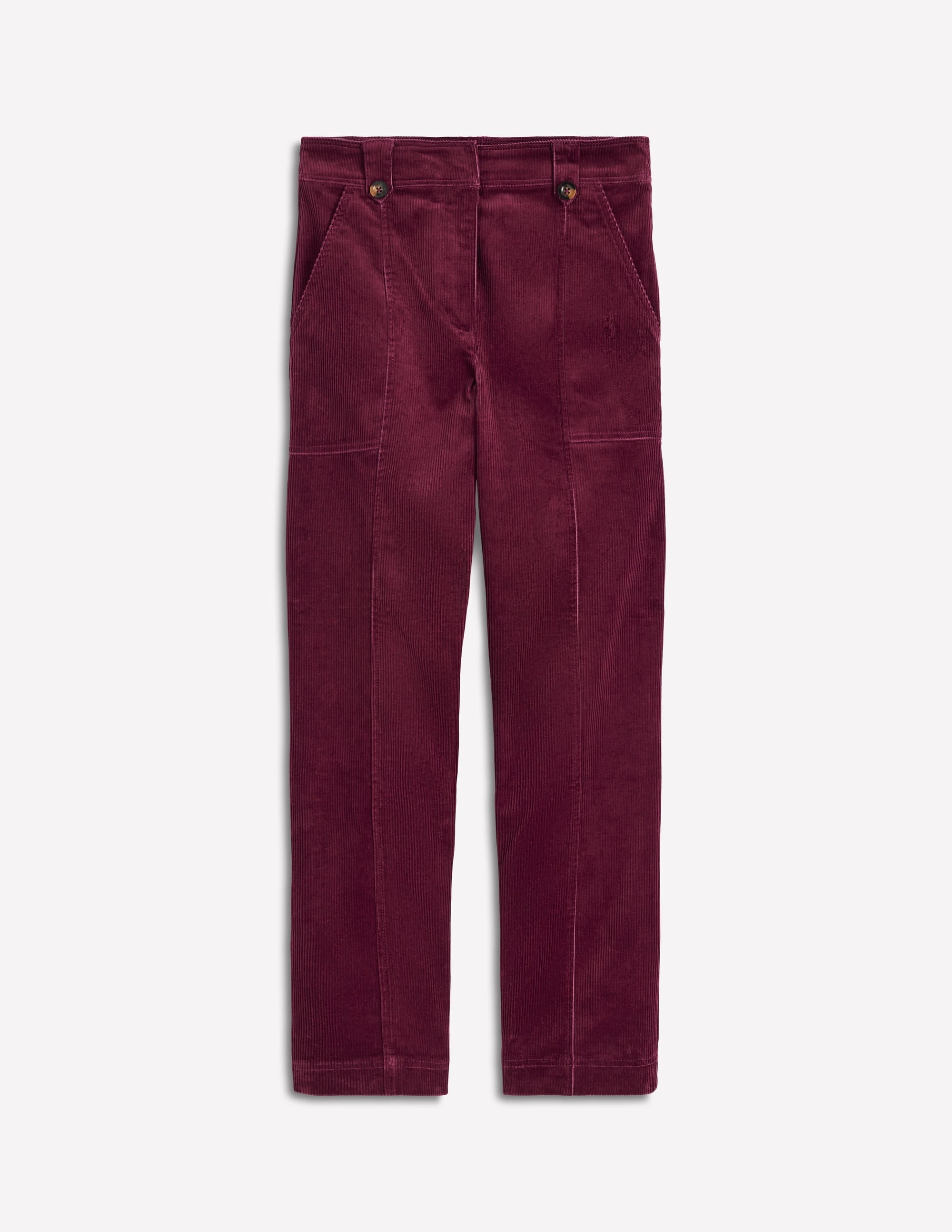 Pimlico Cord Pants-Deep Wisteria