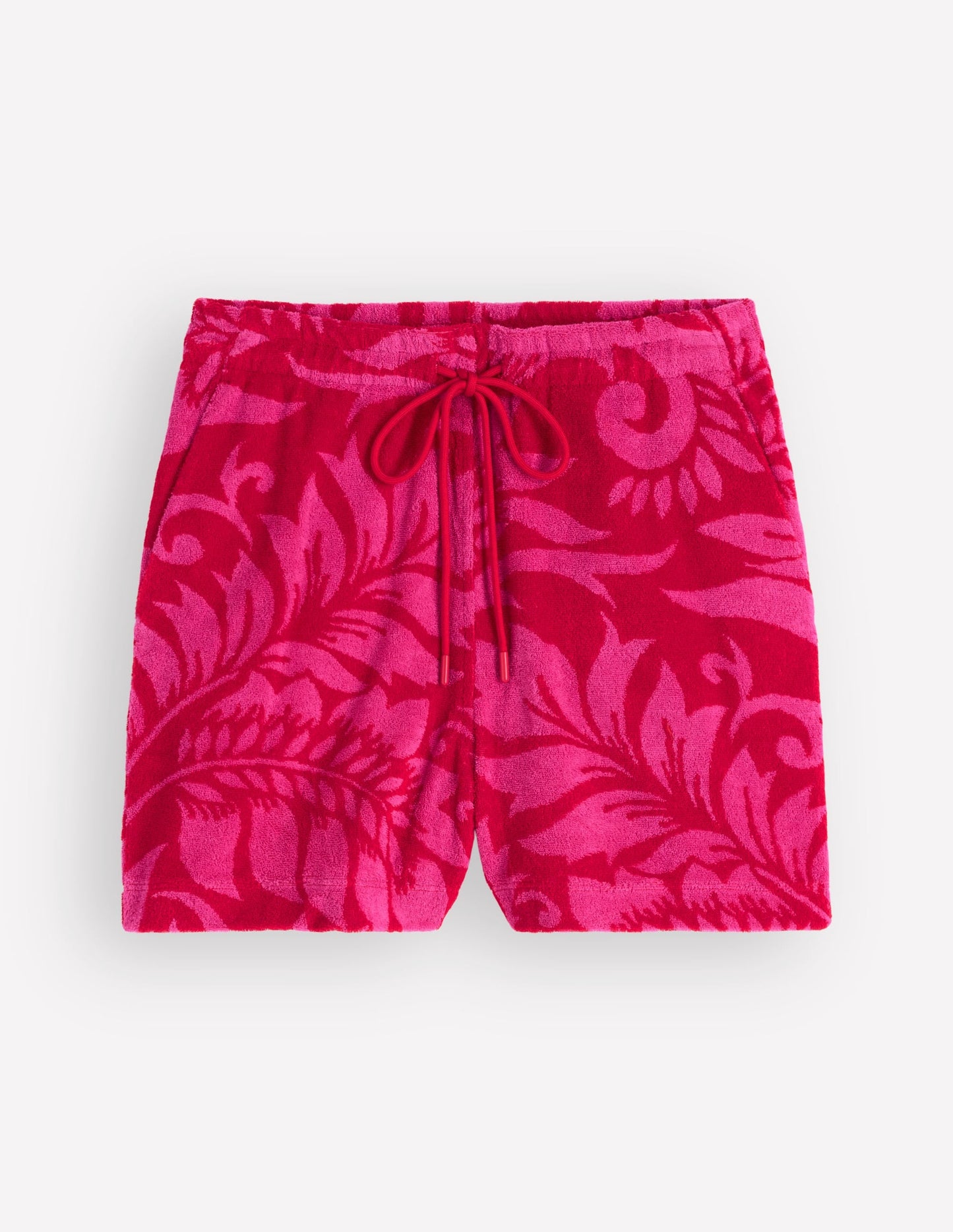 Islington Towelling Shorts-Salsa, Floral