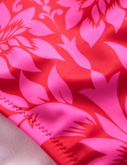 Classic Bikini Bottoms-Salsa, Ornamental Foliage