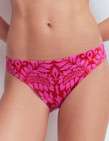 Classic Bikini Bottoms-Salsa, Ornamental Foliage