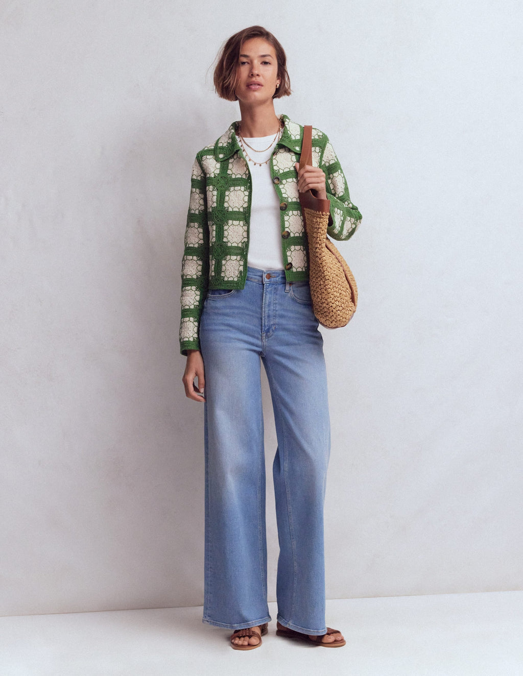 Crochet Jacket-Multi