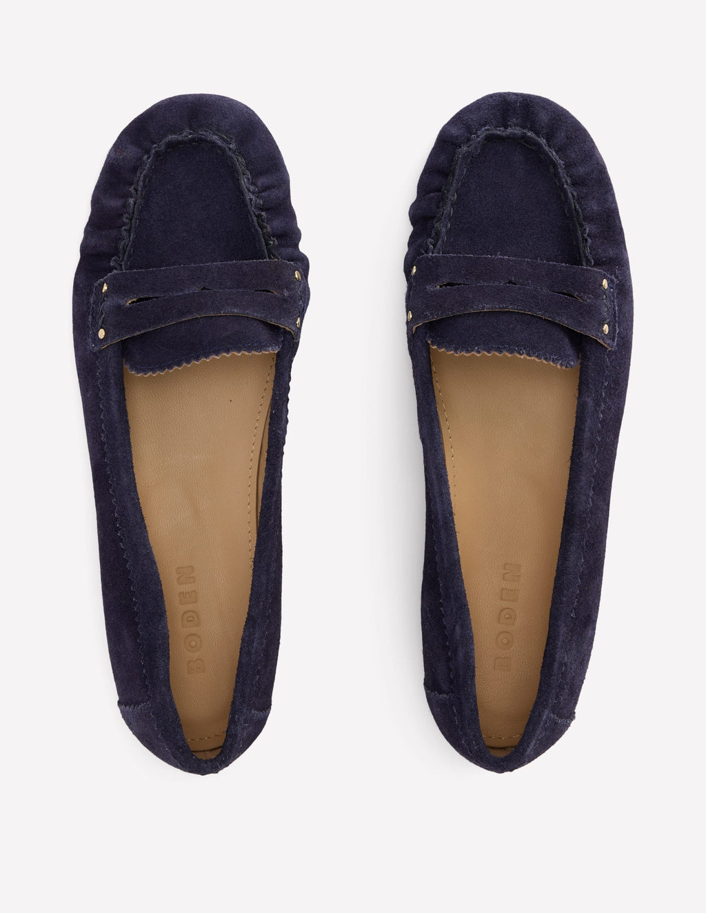 Classic Penny Loafers-Dark Navy