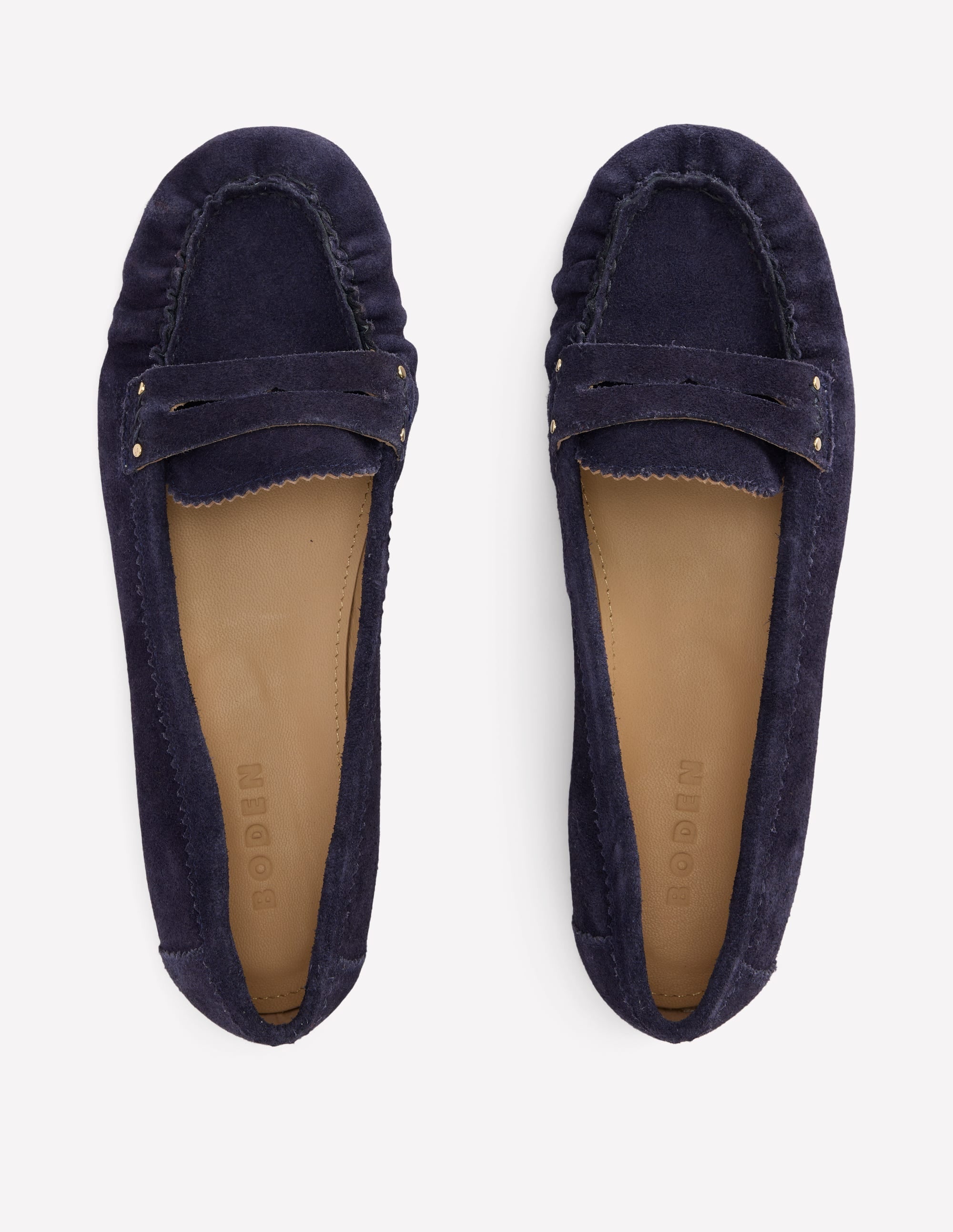 Classic Penny Loafers-Dark Navy