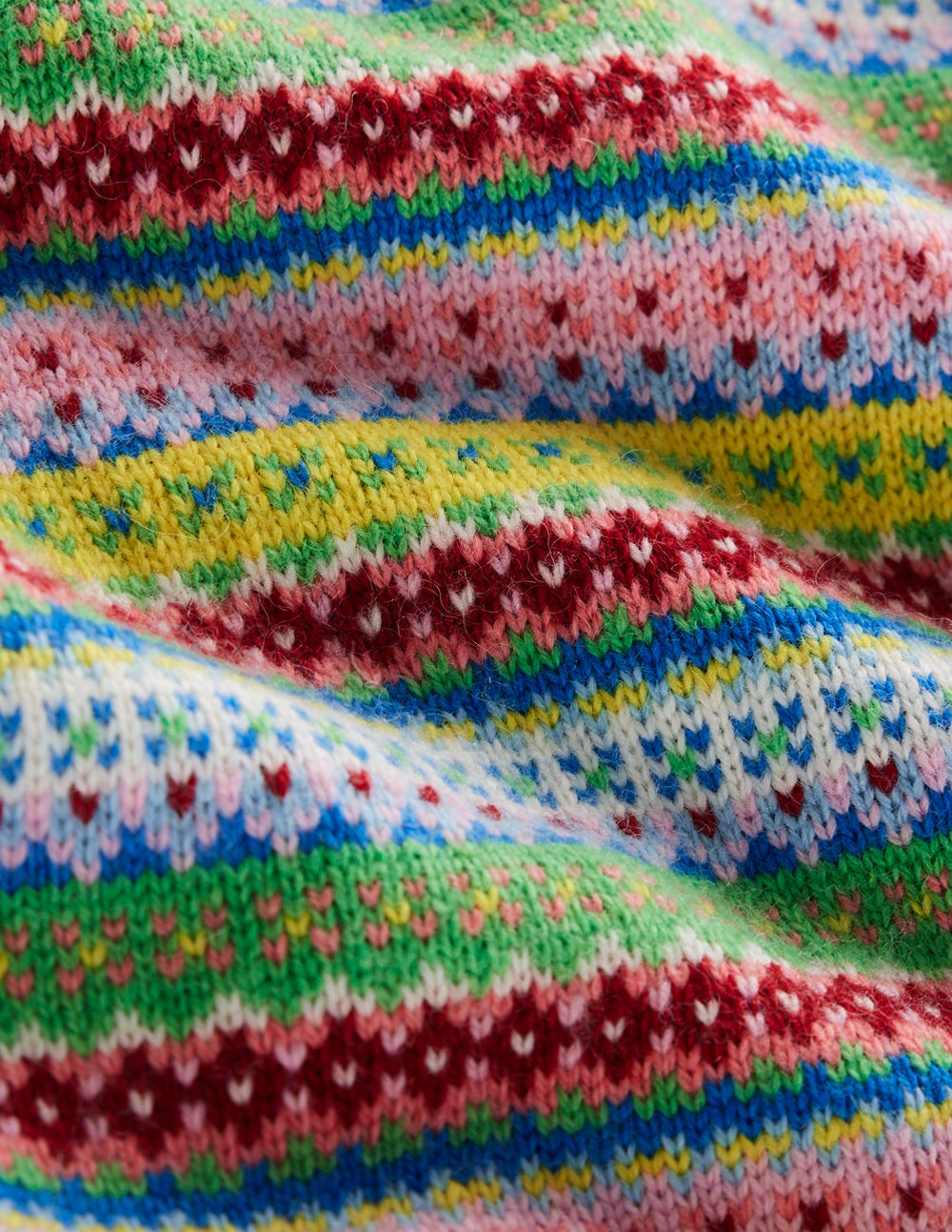 Edie Fair Isle Sweater-Multi, Heritage Geo