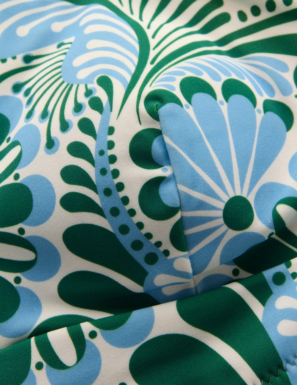 Arles Bikini Top-Air Blue, Euphoric Gardens