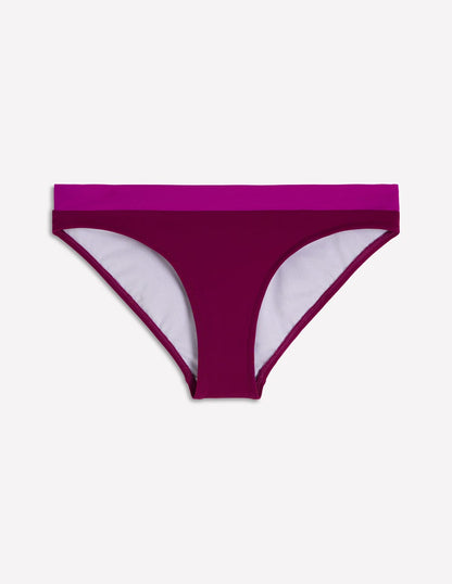 Campania Bikini Bottoms-Fuchsia, Chocberry