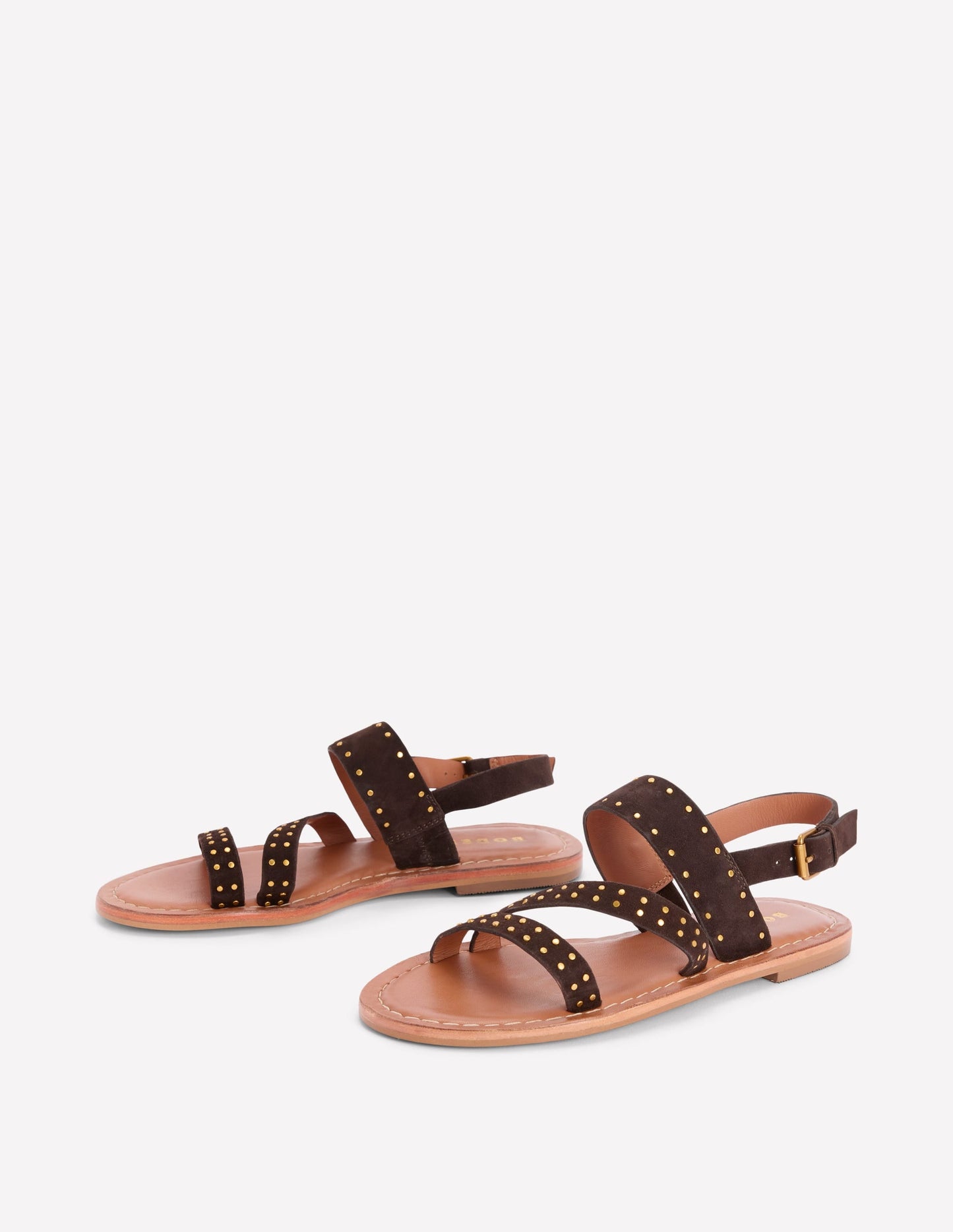Asymmetric Sandal-Bitter Chocolate