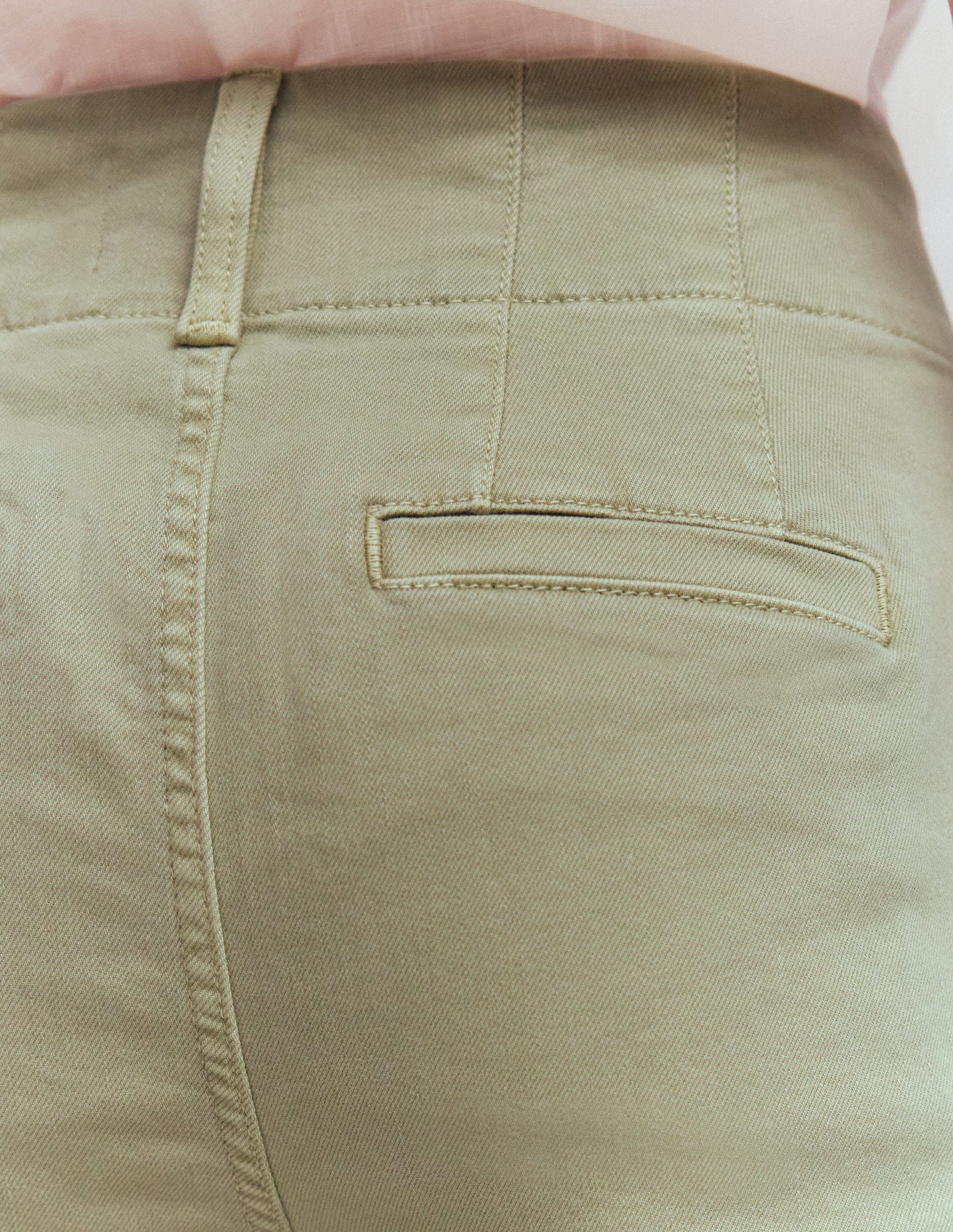 Primrose Cropped Pants-Soft Green