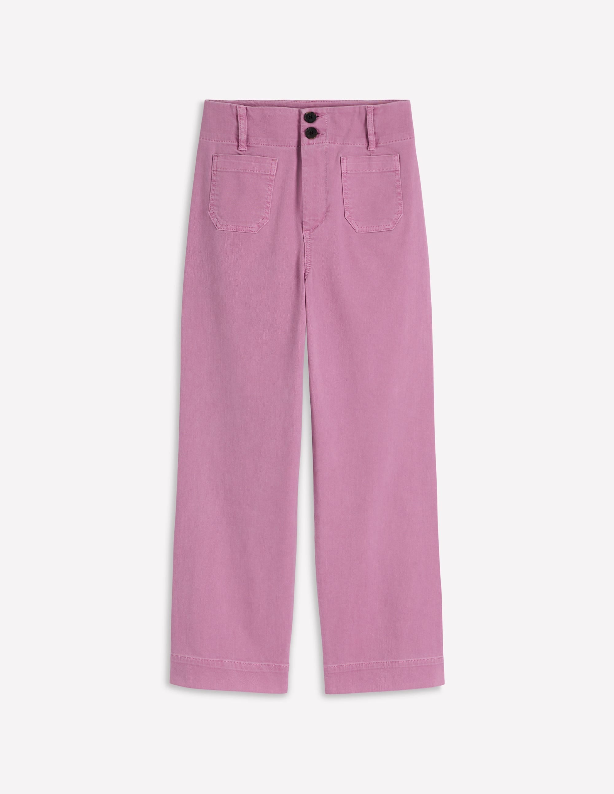 Primrose Cropped Pants-Clover Purple