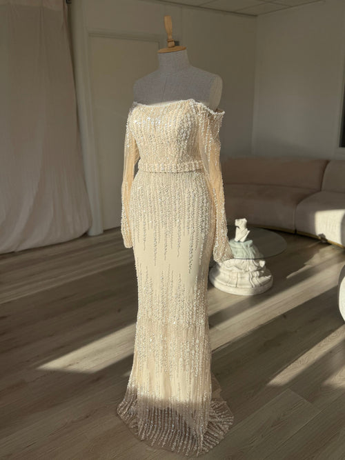 The Lina dress beige