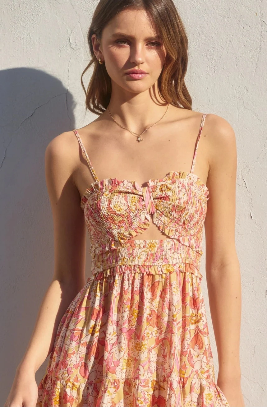 Dress Forum Probably Should Smocked Sweetheart Mini Dress
