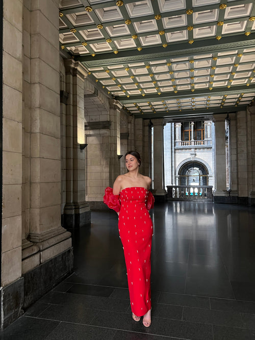 The Marilyn dress red