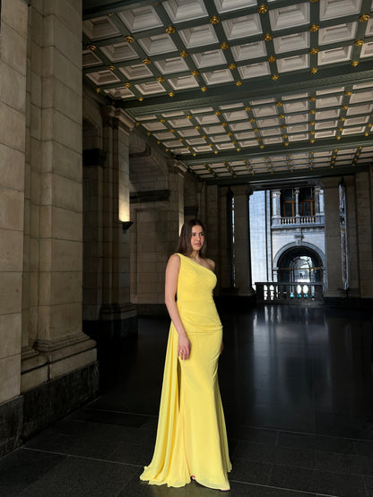The Vanessa dress yellow