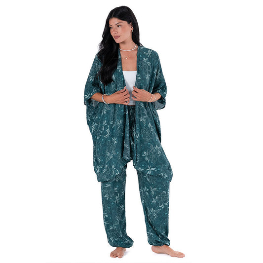 Jade Dahlia Lounge Set