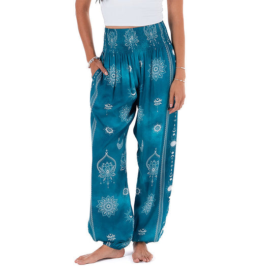 Lanna Lagoon Harem Pants