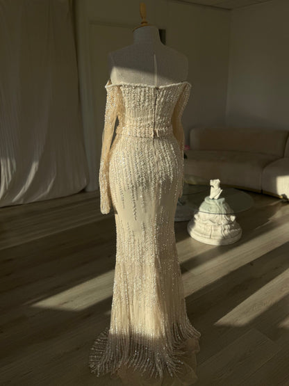 The Lina dress beige