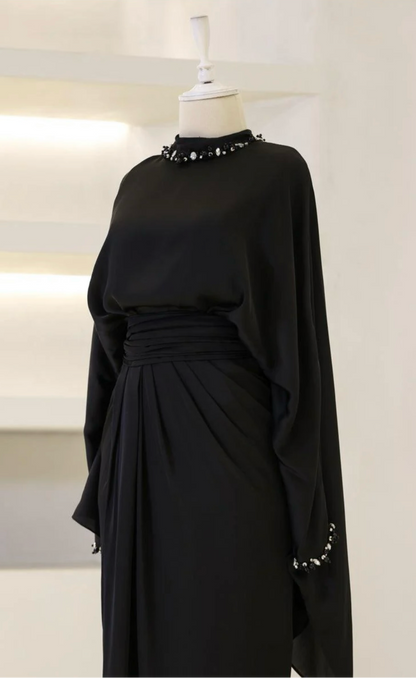 The Doa dress black
