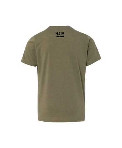 Aloha Aina Keiki Tee Military Green