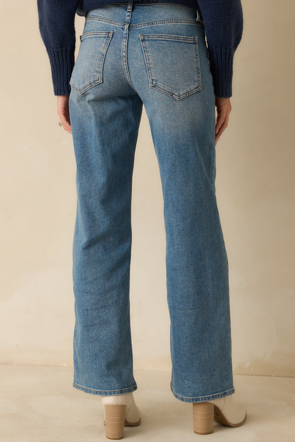 Day Dreaming Medium Wash Wide Leg Jeans