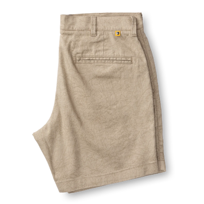 Duck Head 7" Linen Gold School Chino Short
