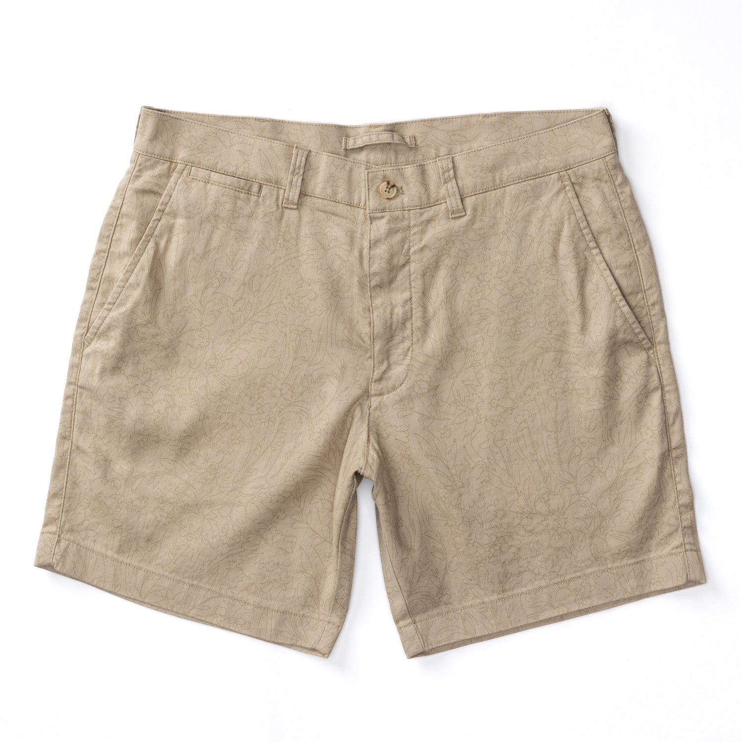 Duck Head 7" Linen Gold School Chino Short