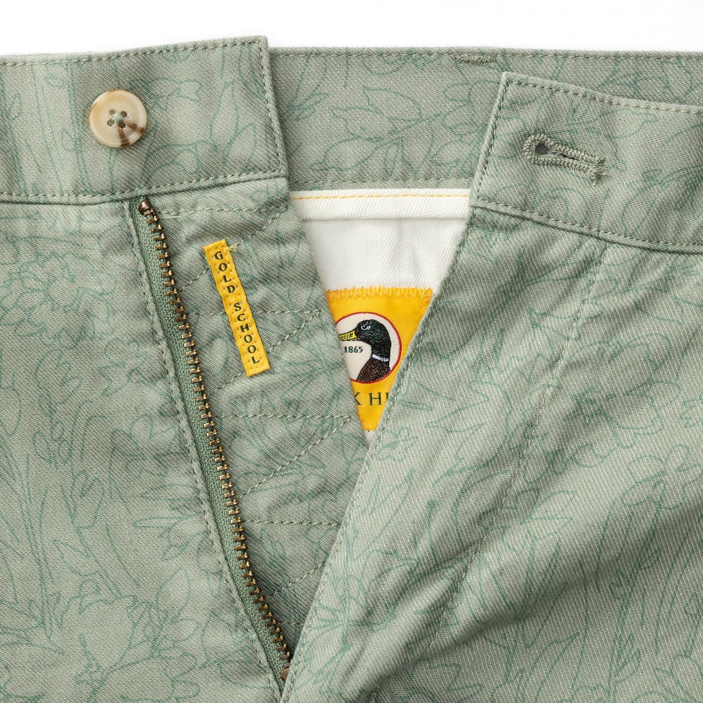 Duck Head 7" Linen Gold School Chino Short