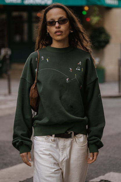 Golf Scene Crewneck