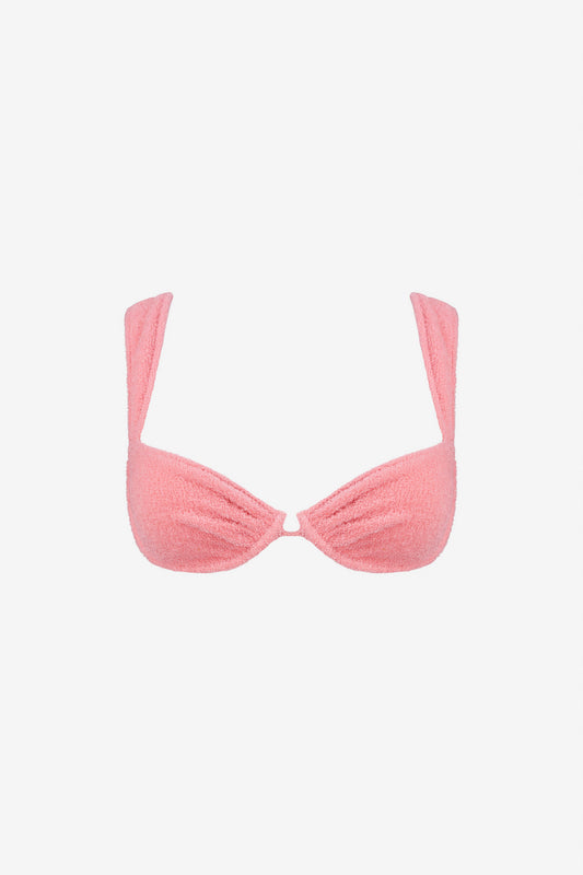 Faye Top — Pink Terry