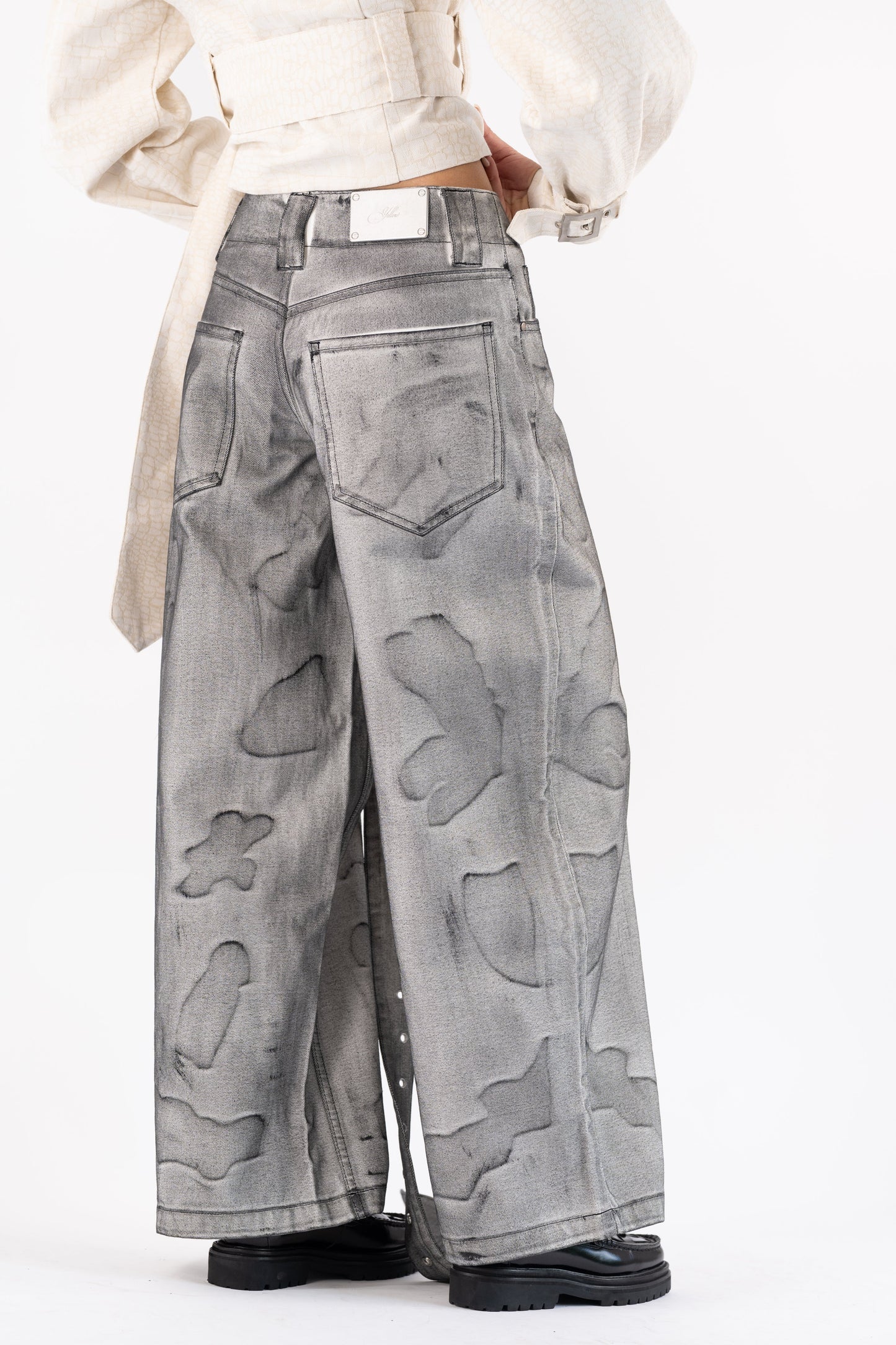 Faria Belted Jeans