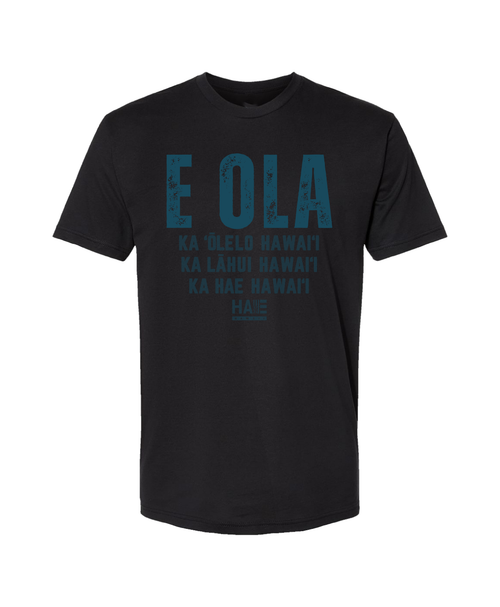 E Ola Youth T-Shirt Black