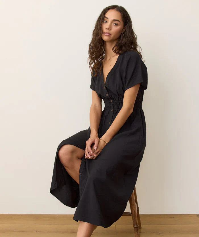 Marine Layer Annika Midi Dress